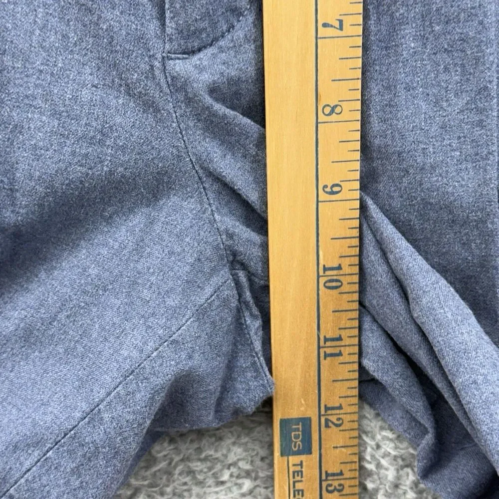 J. Crew‎ Mens Bedford Dress Pants Size 32x32 Lightweight Blue Cotton Slacks READ
